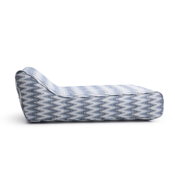 Lazy Chair XXL Pintail Zigzag Blue
