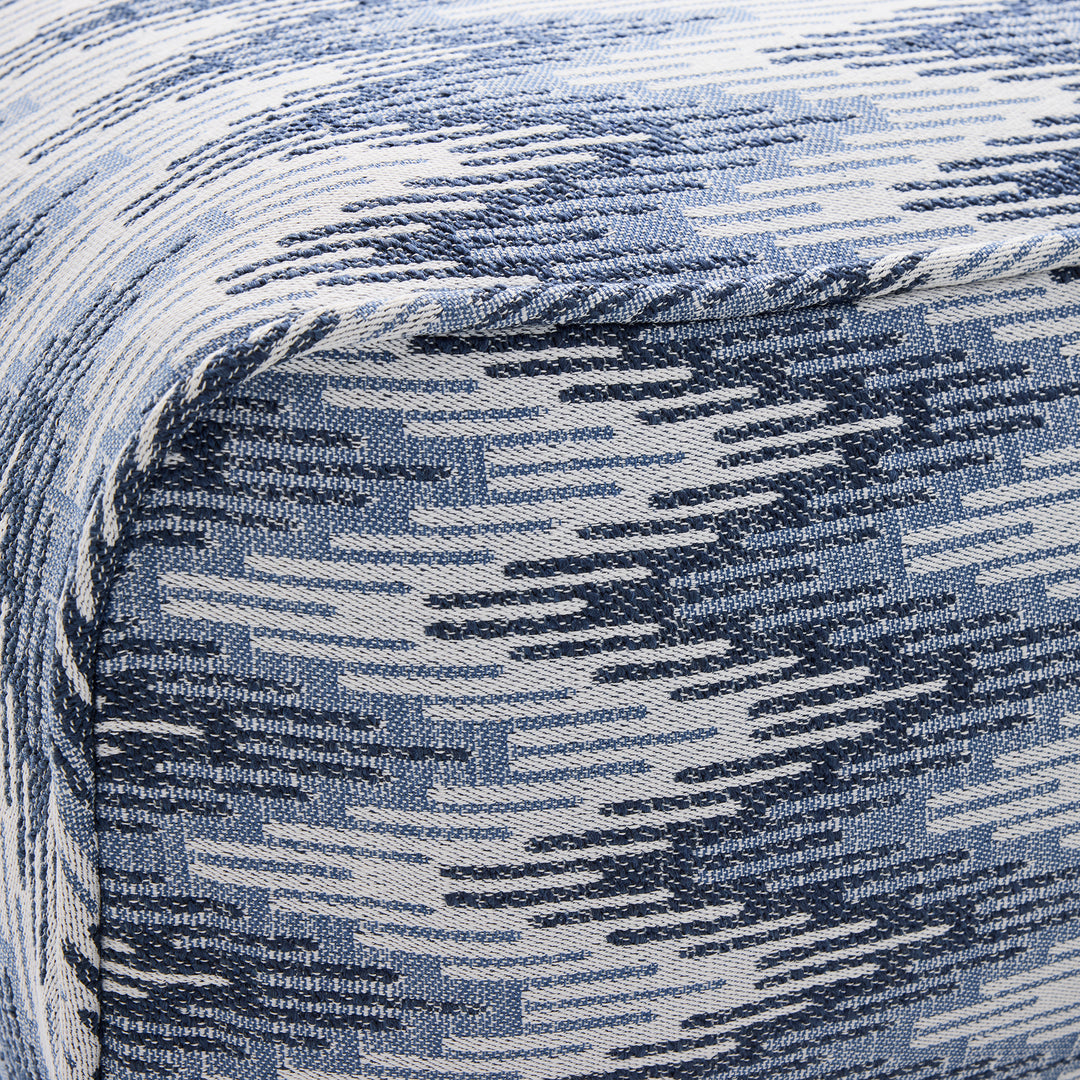 Lazy Chair XXL Cover Pintail ZigZag Blue