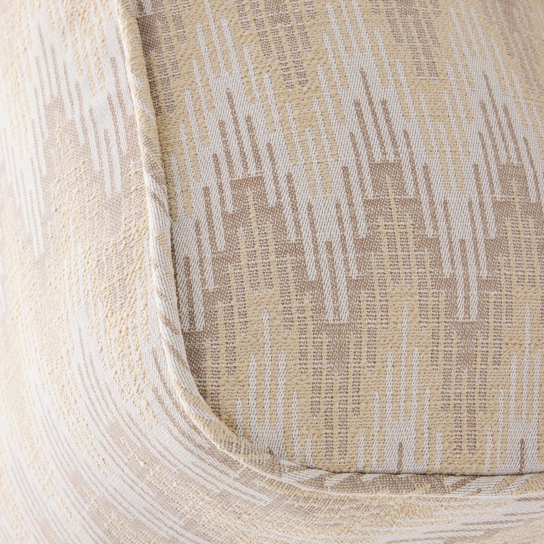 Sunlounger Cover Pintail ZigZag Natural