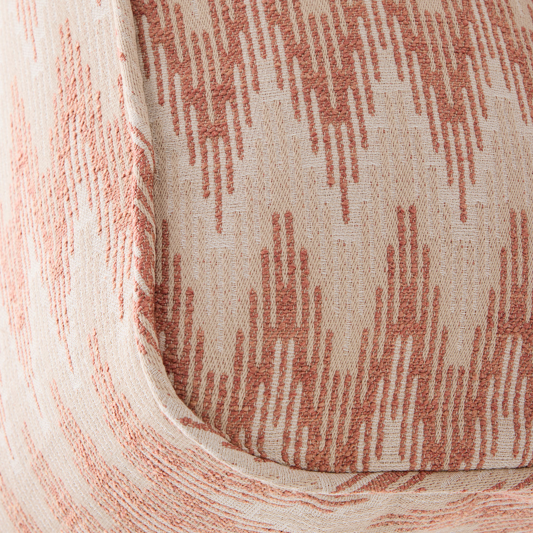 Sunlounger Cover Pintail ZigZag Rust