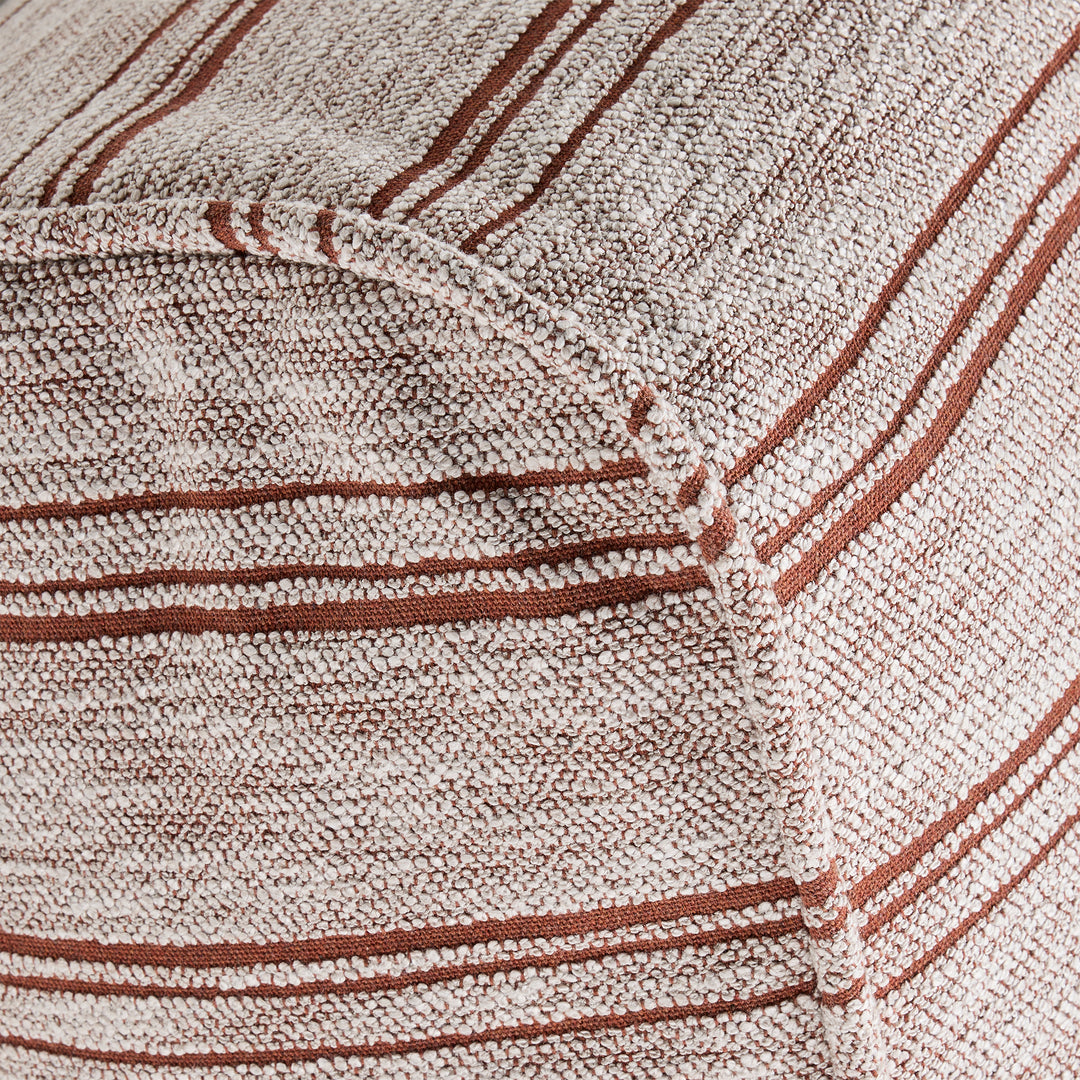 Twin Sunlounger Cover Pinstripes Harvest Esterel