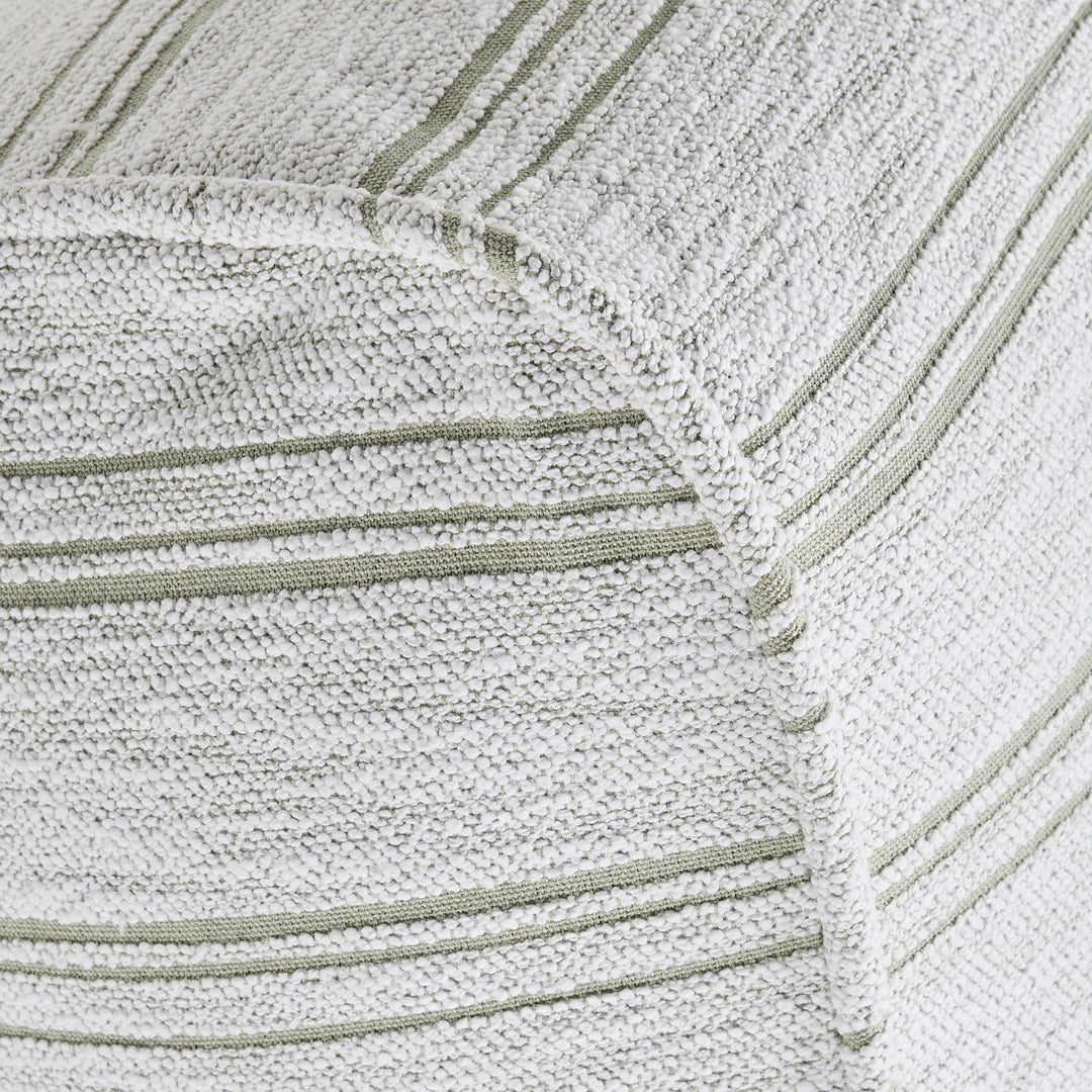 Twin Sunlounger Cover Pinstripes Harvest Nile