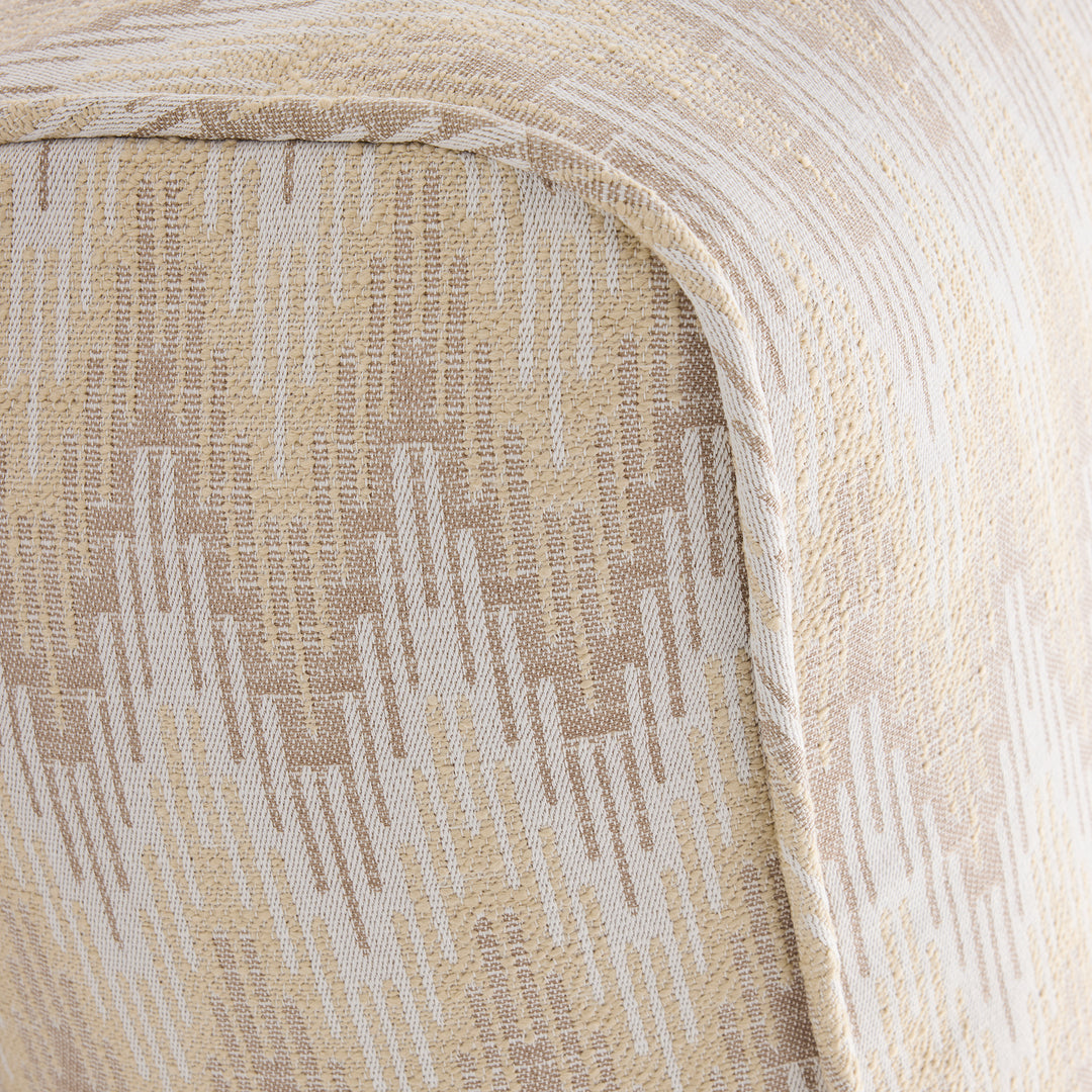 Twin Sunlounger Cover Pintail ZigZag Natural