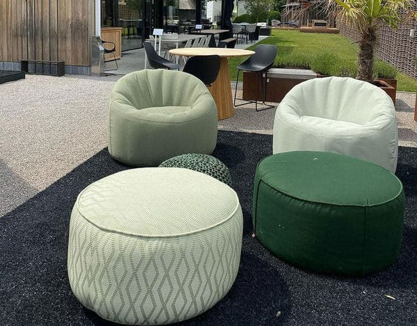 calming colour outdoor furniture 