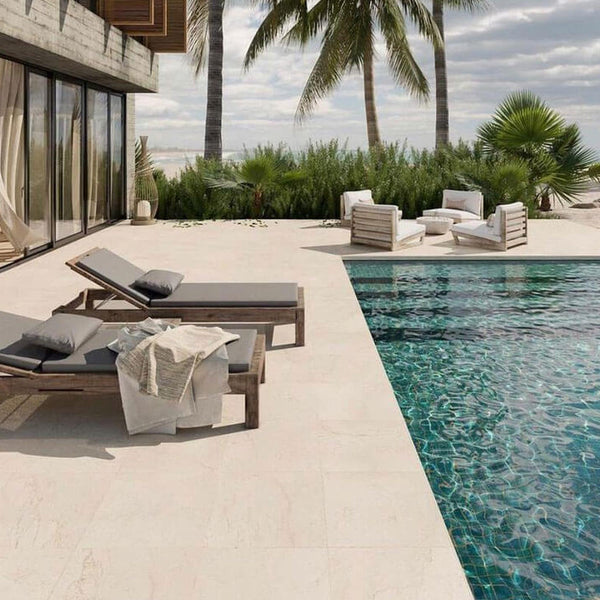 Picture of Luxury Pool Furniture Mobilheim Luxury Villa Pool Polidor Camping