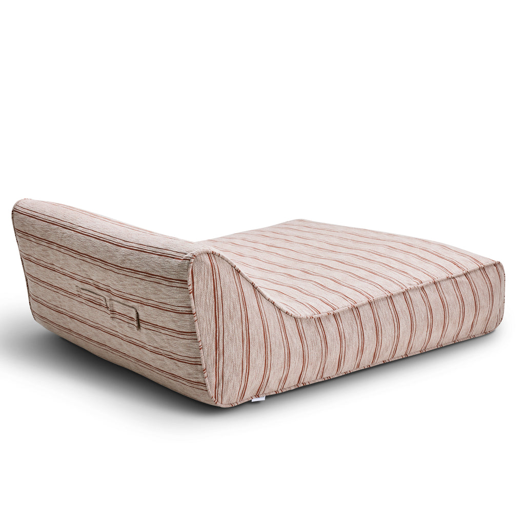 Lazy Chair XXL Pinstripes Terra