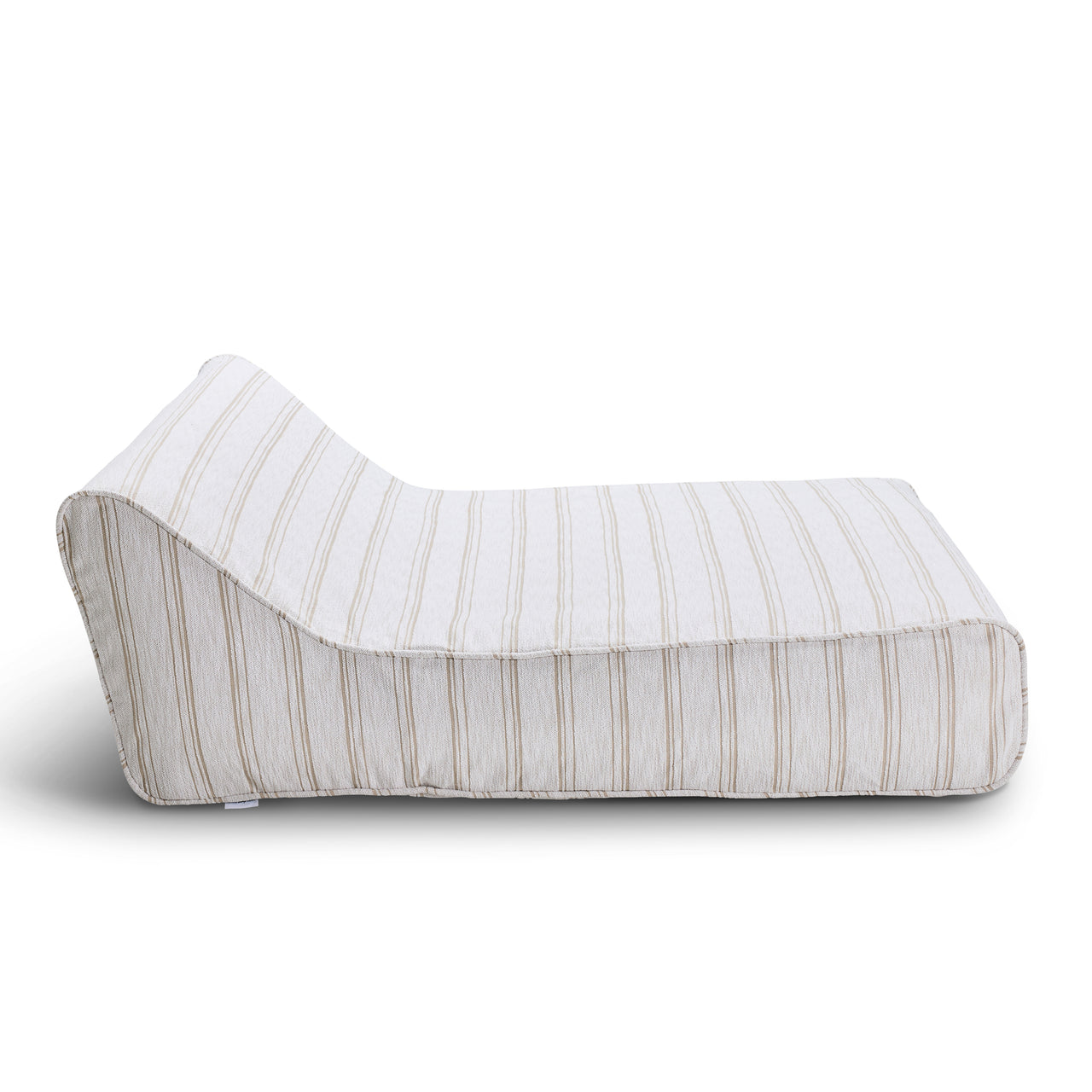 Lazy Chair XXL Pinstripes Harvest Kaolin