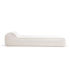 Sunlounger Savane White