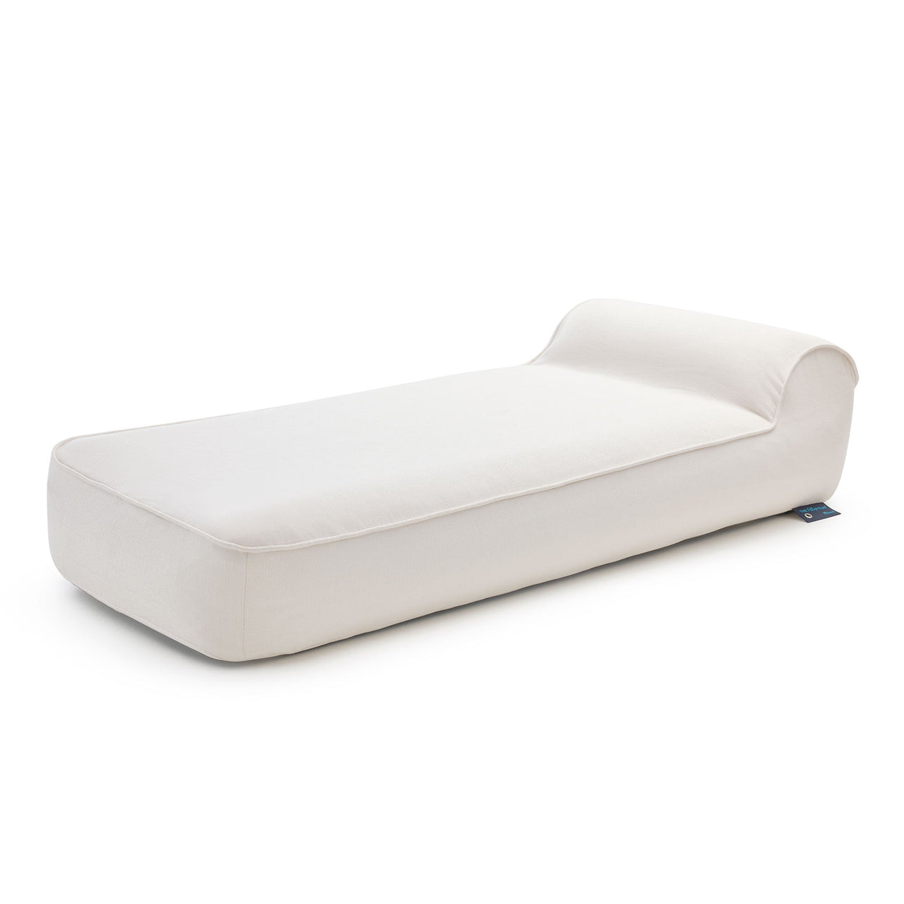 Sunlounger Savane White