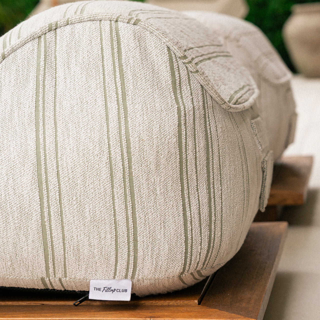Sunlounger Pinstripes Harvest Nile