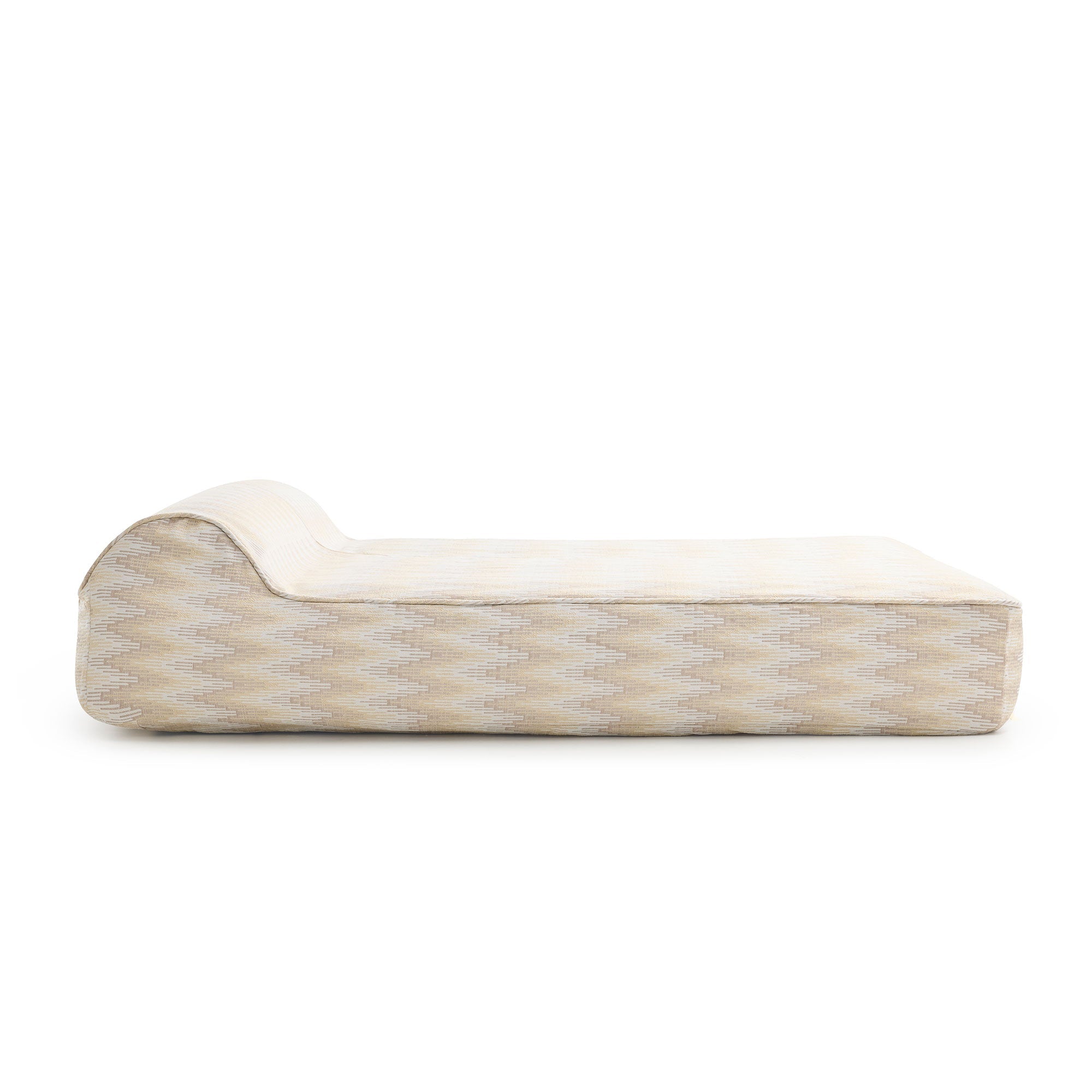 Twin Sunlounger Pintail ZigZag Natural