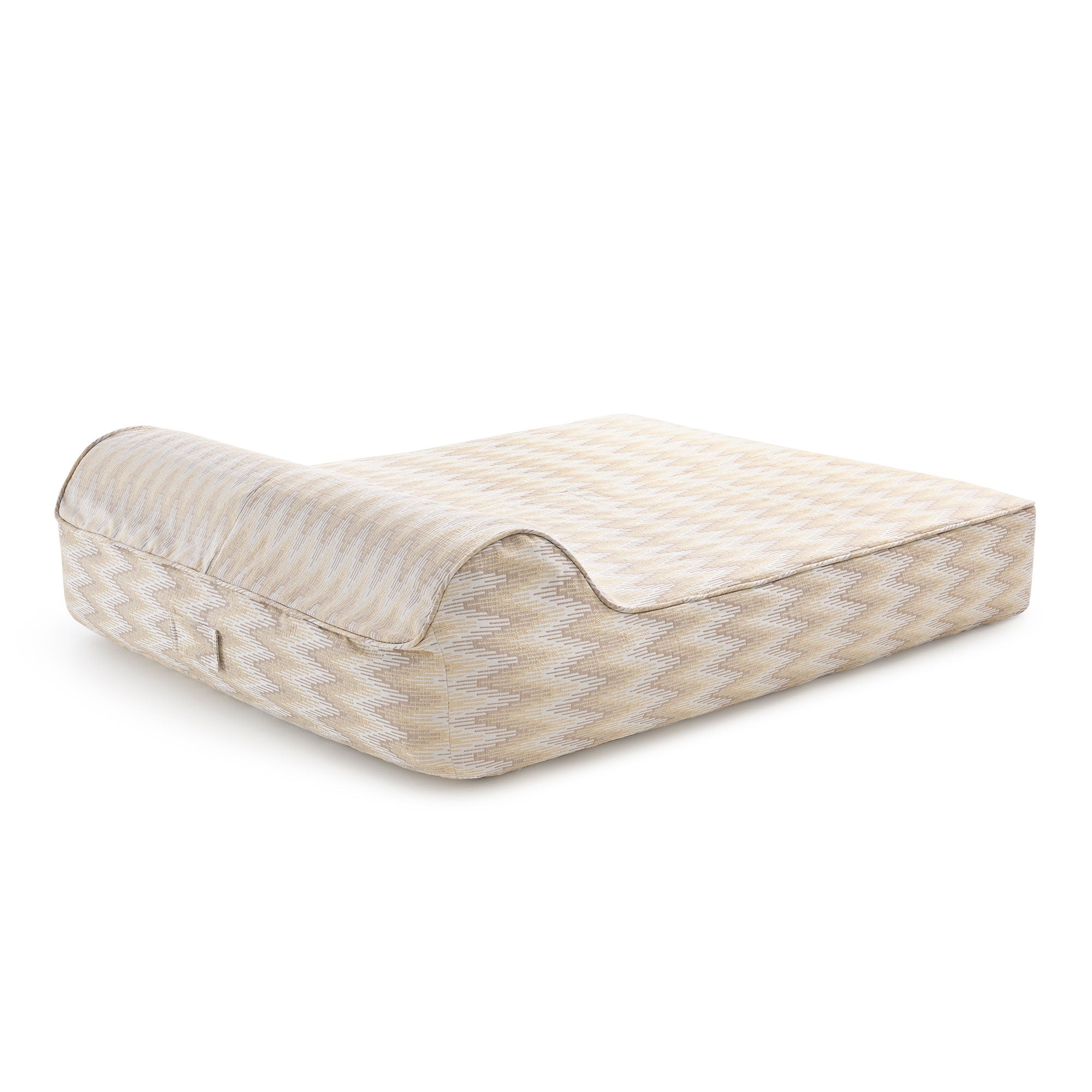 Twin Sunlounger Pintail ZigZag Natural