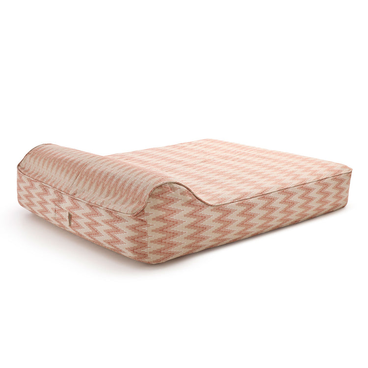 Twin Sunlounger Pintail ZigZag Rust