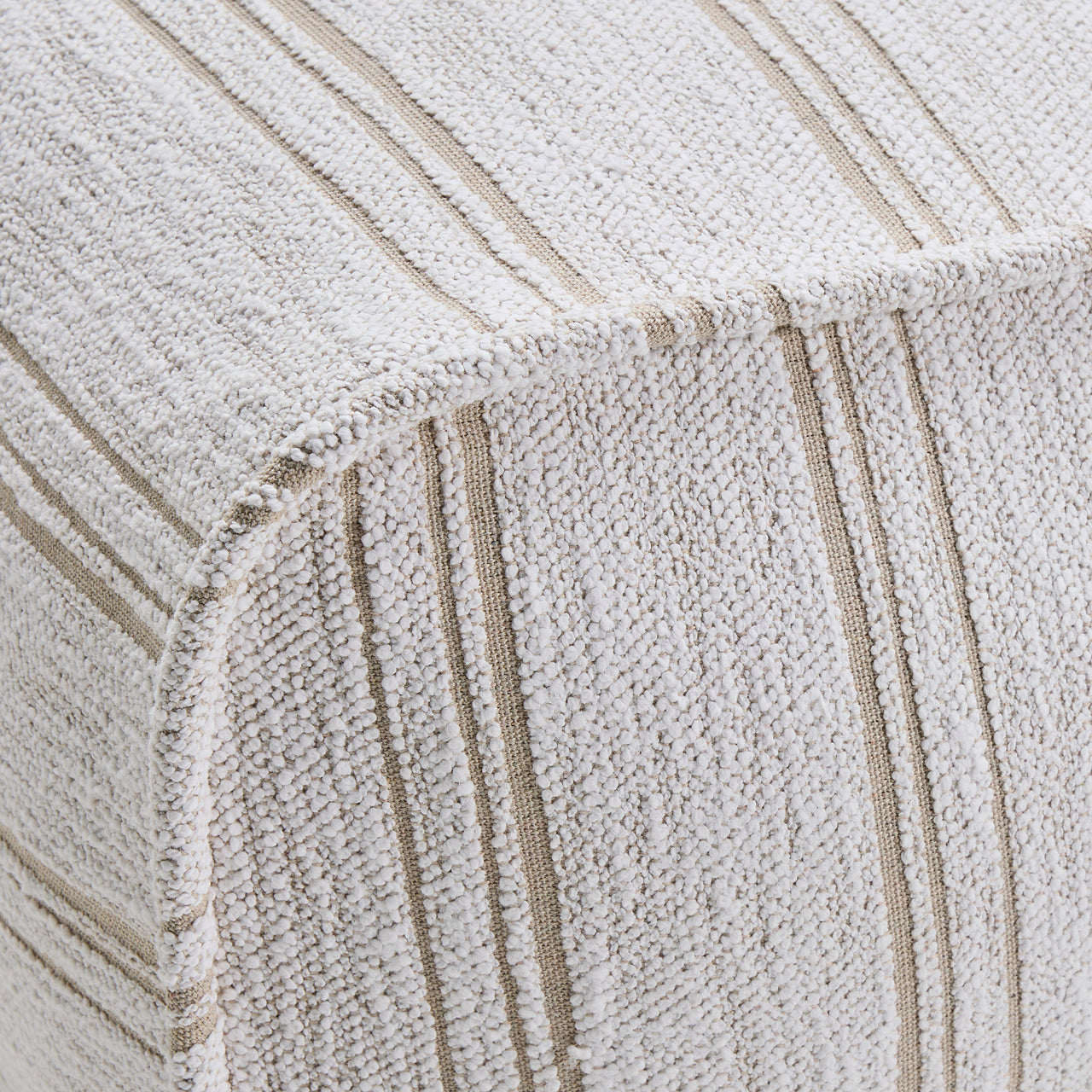 Lazy Chair XXL Cover Pinstripes Harvest Kaolin