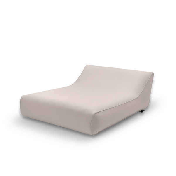 Inflatable Pool Chair in Water - Lazy Chair XXL Natte Linen Chalk